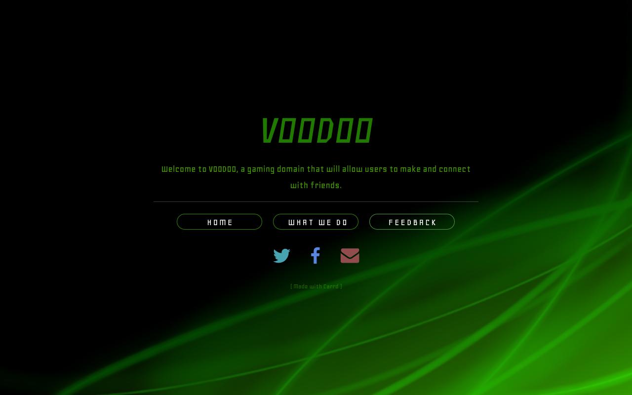 Carrd profile picture for @voodoo